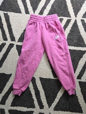 Nike Kids Bubblegum Pink Fleece Joggers